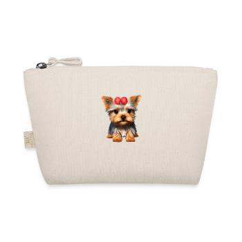 Hundewelpe Yorkshire Terrier Hundehalter Hund - Bio-Täschchen - Natur - Vorne