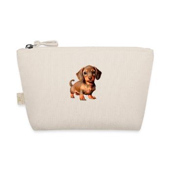 Dog owners Dachshund Dog Dogs Dog owners - Organic Pouch - nature - Front