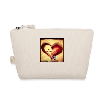 Montrer le doux amour avec un cœur est de l’amour! - Trousse biologique - nature - Devant