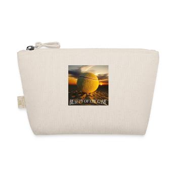 SJS ́s Beauty of the Tennis Game - Organic Pouch - nature - Front