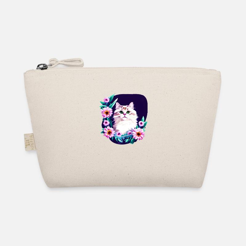 Chat persan Persan Chat animal de compagnie Fleurs Trousse biologique