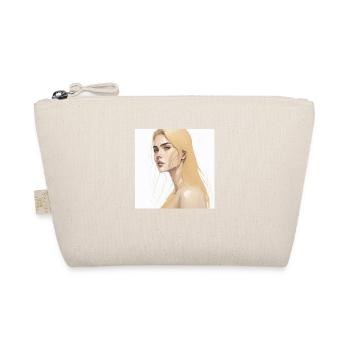 Belle Fille MangaBlonde - Trousse biologique - nature - Devant