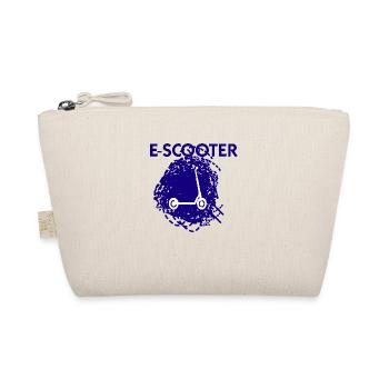 E-Scooter Roller Scooter - Bio-Täschchen - Natur - Vorne