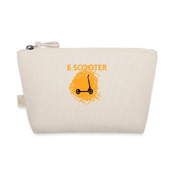 E-Scooter Roller Scooter - Bio-Täschchen - Natur - Vorne