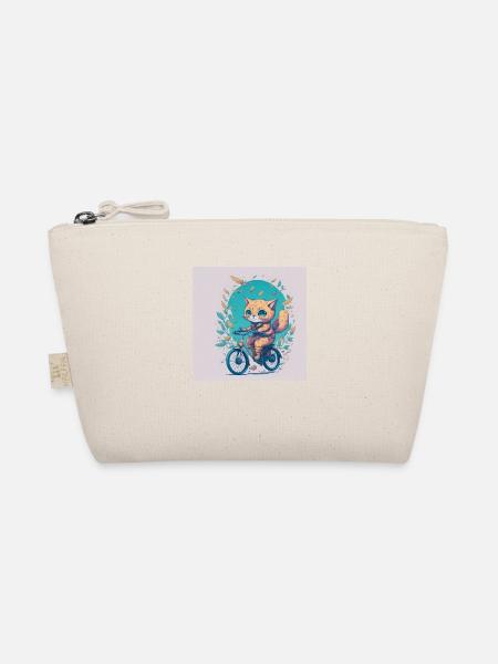 Chat à vélo - Trousse biologique - nature
