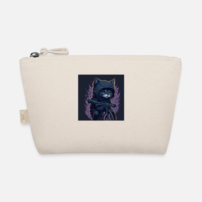 Chat à vélo - Trousse biologique - nature