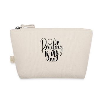 Reading is my Jam - Organic Pouch - nature - Front