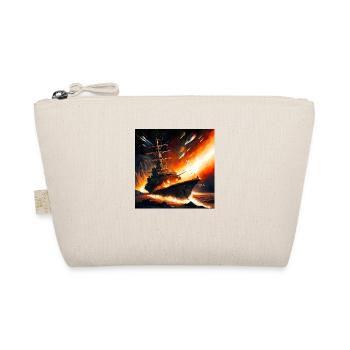 Vaisseau de combat dans l’espace volcan - Trousse biologique - nature - Devant