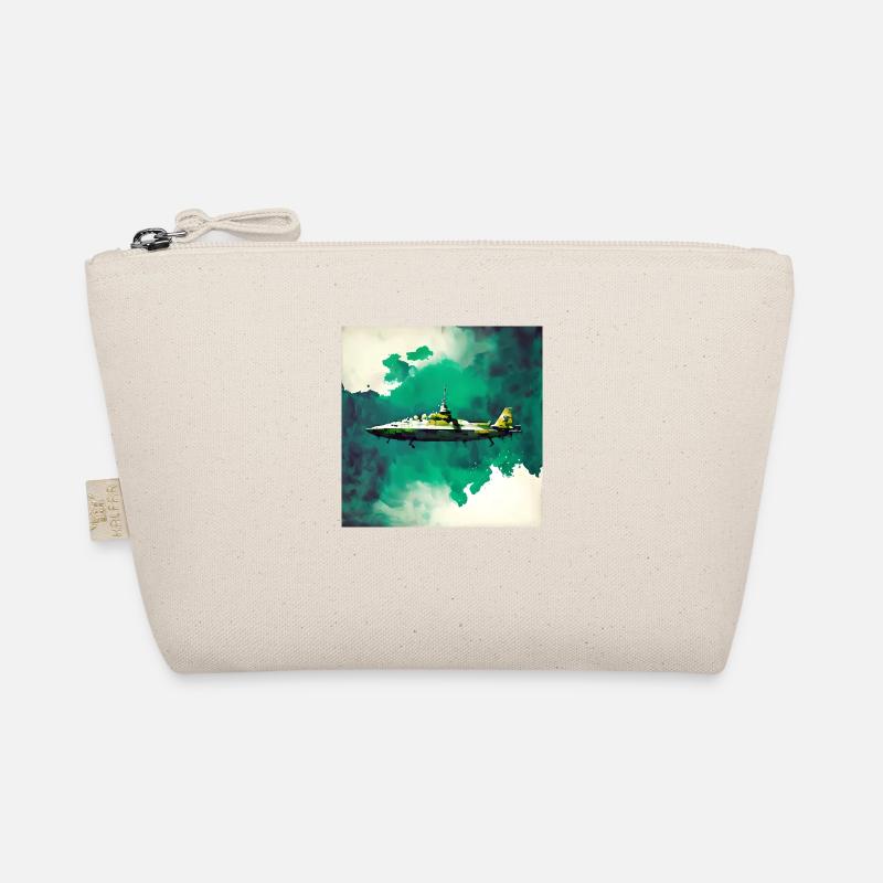 Space submarine fighter jet Organic Pouch