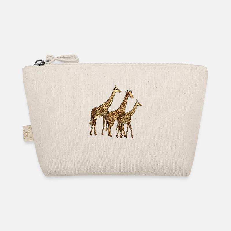 Giraffes Organic Pouch