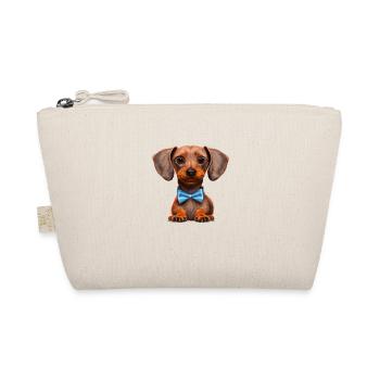 Teckel avec nœud papillon Chiens Teckel chiot - Trousse biologique - nature - Devant