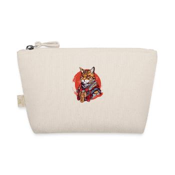 Chat samouraï - Trousse biologique - nature - Devant