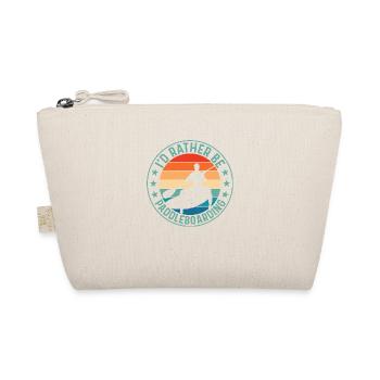 I'd Rather Be Paddleboarding Stand Up Paddling Boa - Organic Pouch - nature - Front
