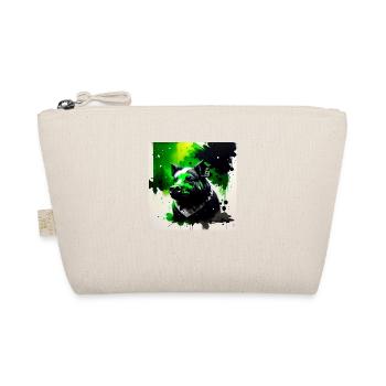 The Green Pig - Organic Pouch - nature - Front