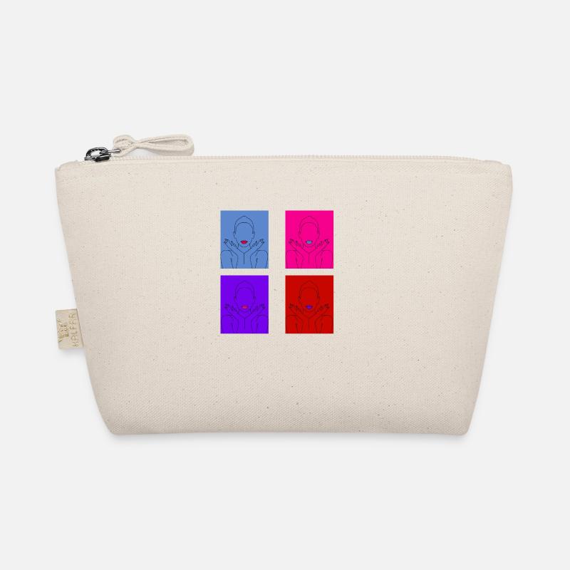 Women's retro line Organic Pouch