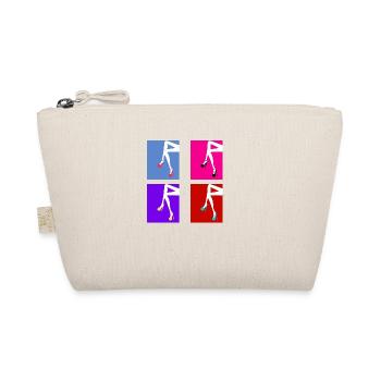 Retro heel - Organic Pouch - nature - Front
