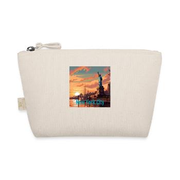 New York City Sunset - Bio-Täschchen - Natur - Vorne
