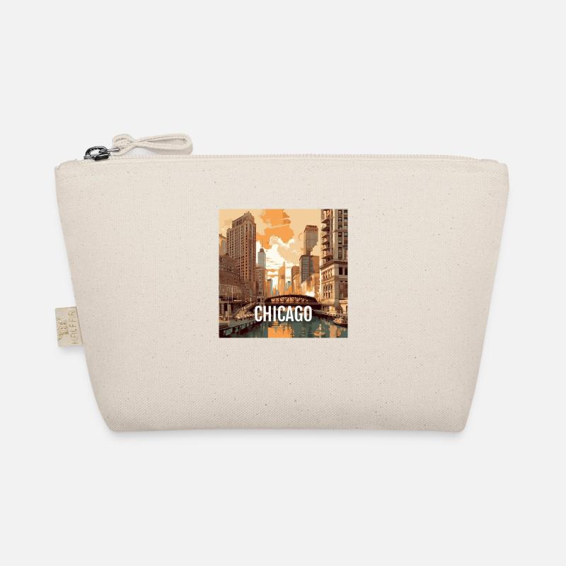 Chicago at sunset Organic Pouch