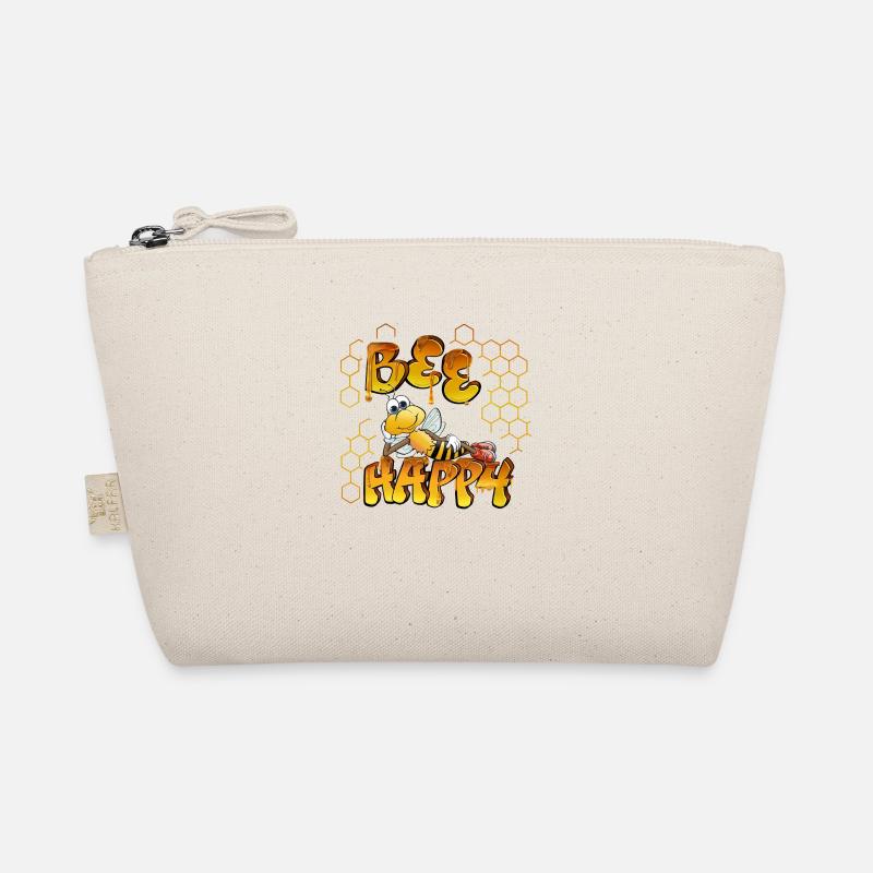 bee happy - Organic Pouch - nature