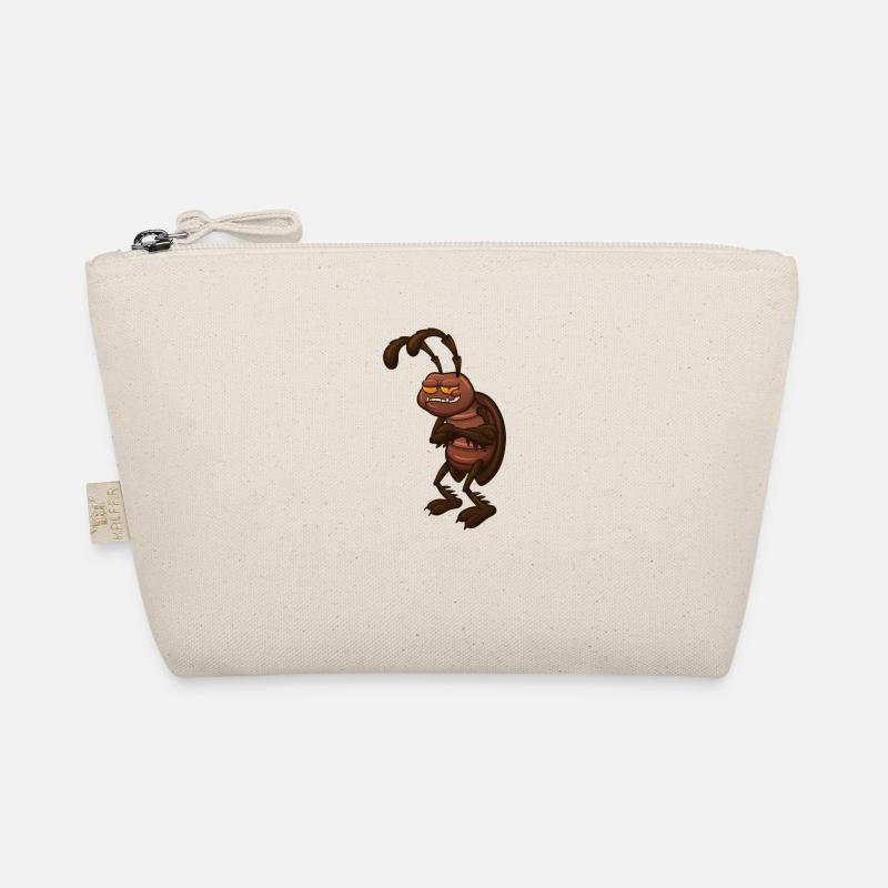 Cartoon Cockroach Organic Pouch