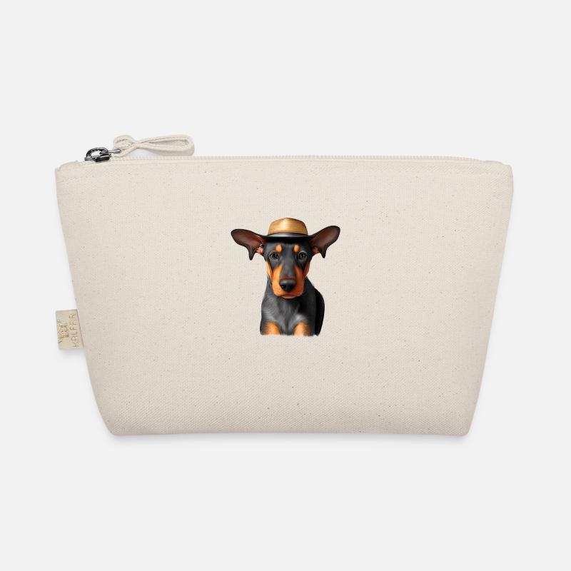 Dobermanntrainer Dobermann Dobermannwelpe Hund Bio-Täschchen