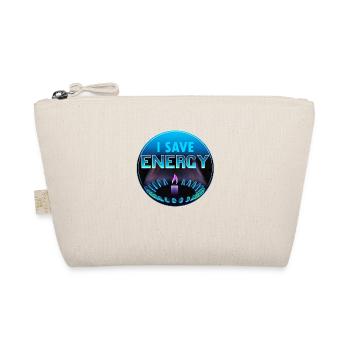 I save energy - Organic Pouch - nature - Front