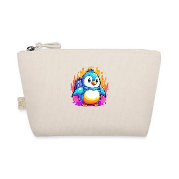 Pingouin en mouvement - Trousse biologique - nature - Devant