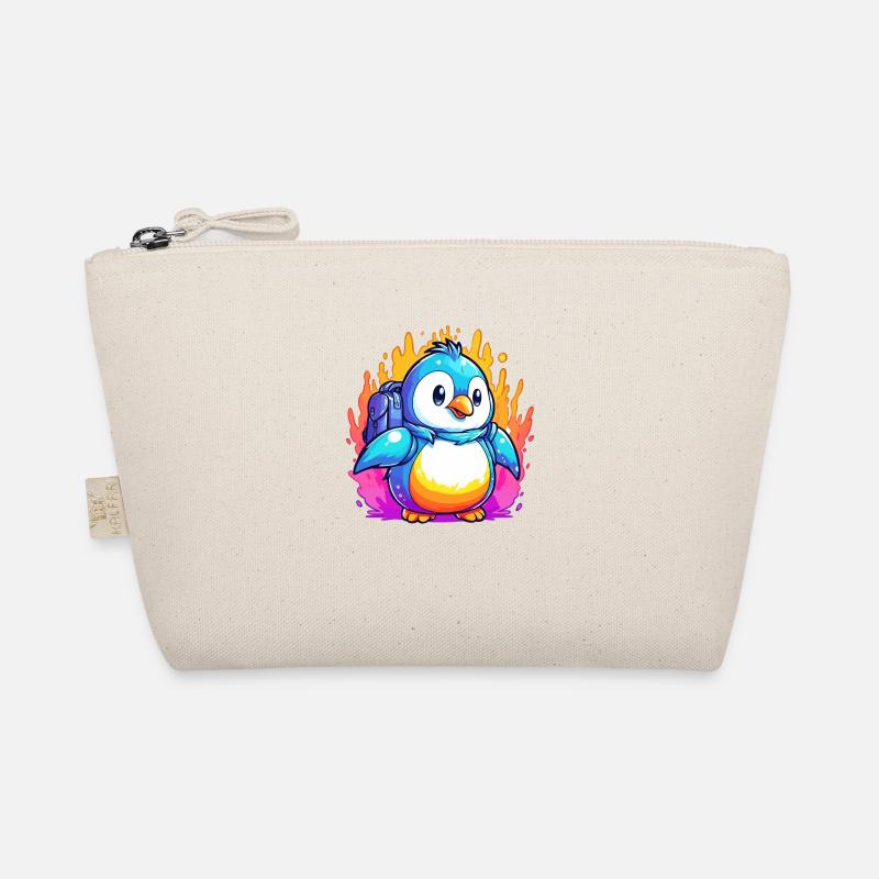 Penguin on the move Organic Pouch