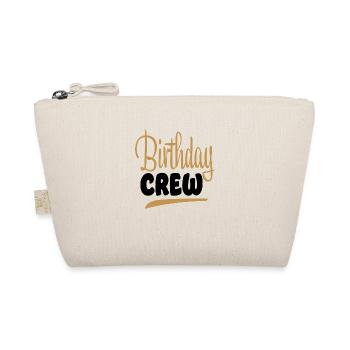 Birthday Crew - Bio-Täschchen - Natur - Vorne
