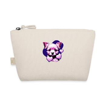 Chien propriétaire du chien Yorkshire Terrier chiot - Trousse biologique - nature - Devant