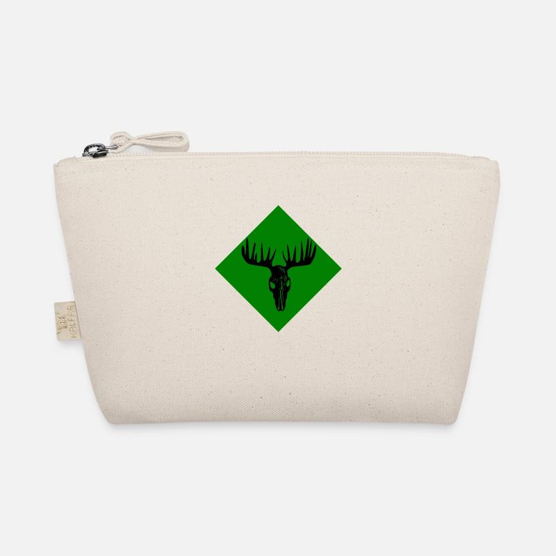 Moose Skull Organic Pouch