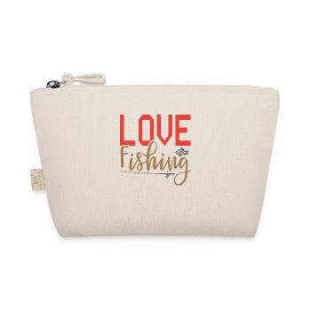 Love Fishing - Organic Pouch - nature - Front