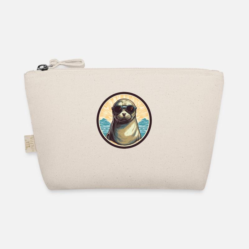 Cute seal Organic Pouch