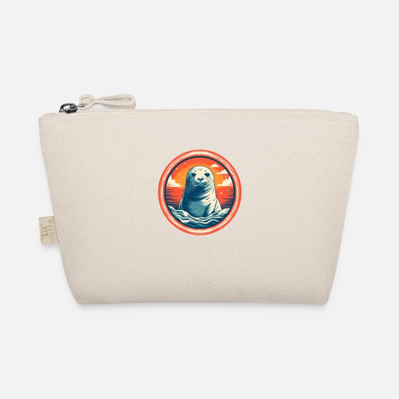 Cute seal Organic Pouch