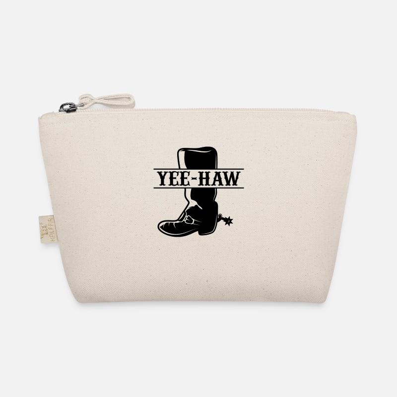 Yee - Haw Cowboy Boots Organic Pouch