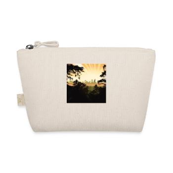 The city behind the forest - Organic Pouch - nature - Front