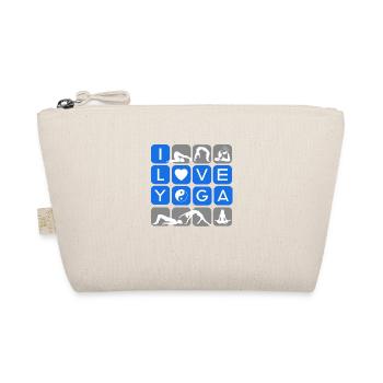 J’aime le yoga formen symbole chakra 1 3 - Trousse biologique - nature - Devant