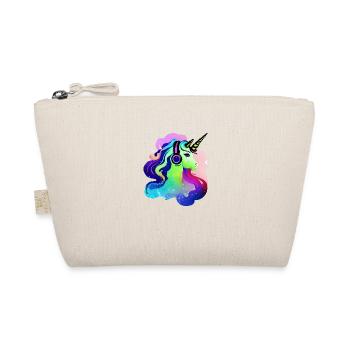 Listen to unicorn music mythical animal unicorns unicorn - Organic Pouch - nature - Front