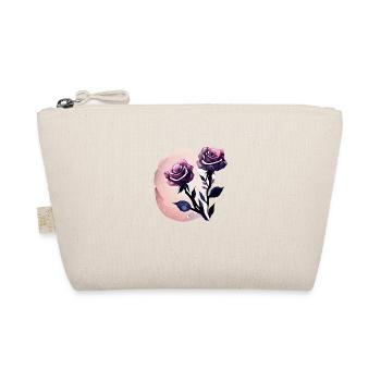 Rose Roses Flowers Bouquet - Organic Pouch - nature - Front