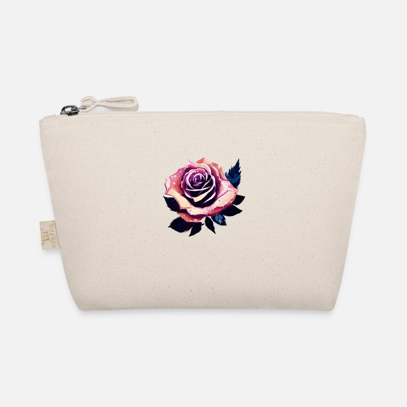 Rose Rose Design Fleurs Trousse biologique