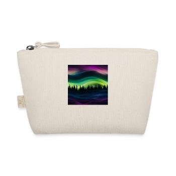 Luminous Skies: Northern Lights Collection - Organic Pouch - nature - Front