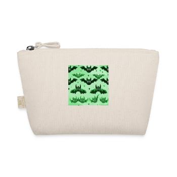 Comic Bat Brigade: Cute Bat Collection - Organic Pouch - nature - Front