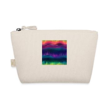 Aurora Dreams: Kollektion der Polarlichter - Bio-Täschchen - Natur - Vorne