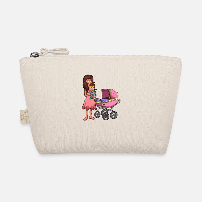 Dessin animé Maman avec bébé Trousse biologique