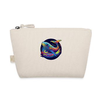 Neon - Whale - Floating in Space - pos - Bio-Täschchen - Natur - Vorne