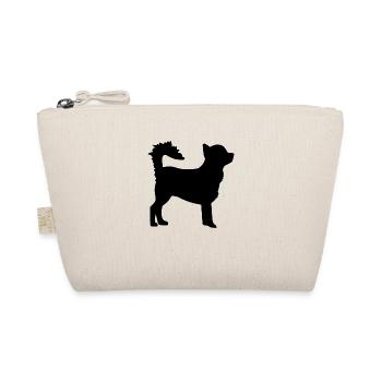 Hund Dog - Bio-Täschchen - Natur - Vorne