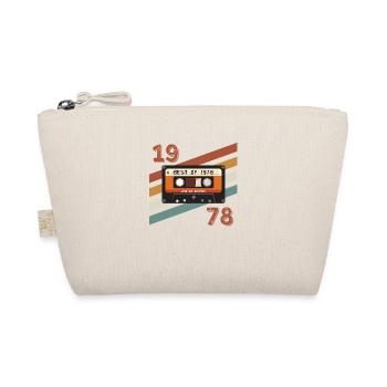1978 Retro-Vintage-Jubiläum - Bio-Täschchen - Natur - Vorne