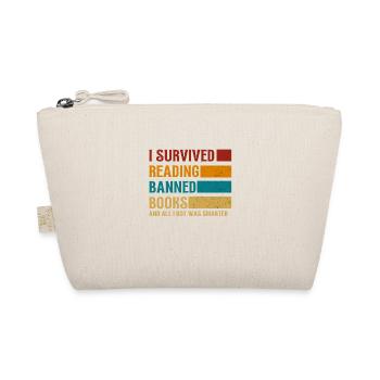 I Survived Reading Banned Books - Bio-Täschchen - Natur - Vorne