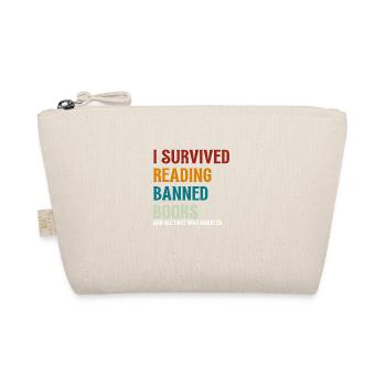 I Survived Reading Banned Books - Bio-Täschchen - Natur - Vorne