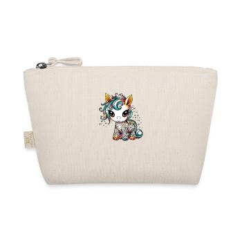 Colorful unicorn abstract design. ErSa Solutions - Organic Pouch - nature - Front